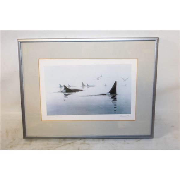 WINTER MIST BRUCE MUIR CANADIAN ARTIST