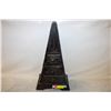 Image 1 : VINTAGE HAND CARVED WOODEN PYRAMID