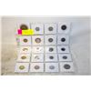 Image 1 : SHEET OF 20 COLLECTIBLE COINS
