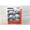 Image 1 : FOSTER GRANT 3 READING GLASSES, 1 CASE, +3.00
