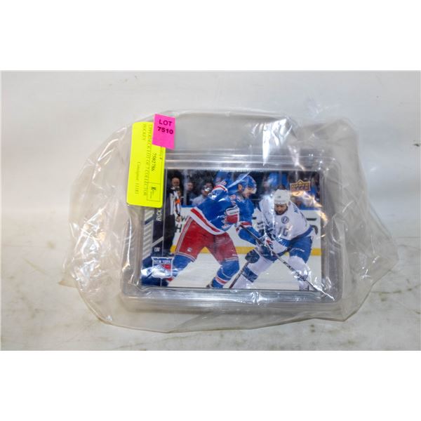 UPPERDECK LOT OF 7 COLLECTOR HOCKEY