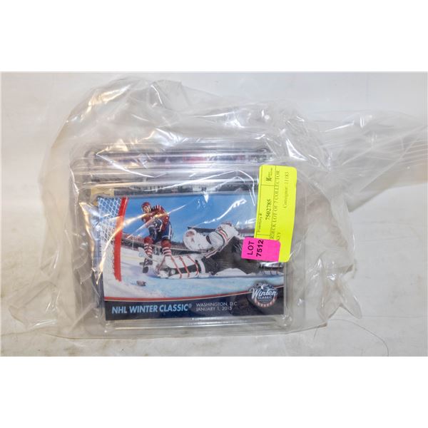 UPPERDECK LOT OF 7 COLLECTOR HOCKEY