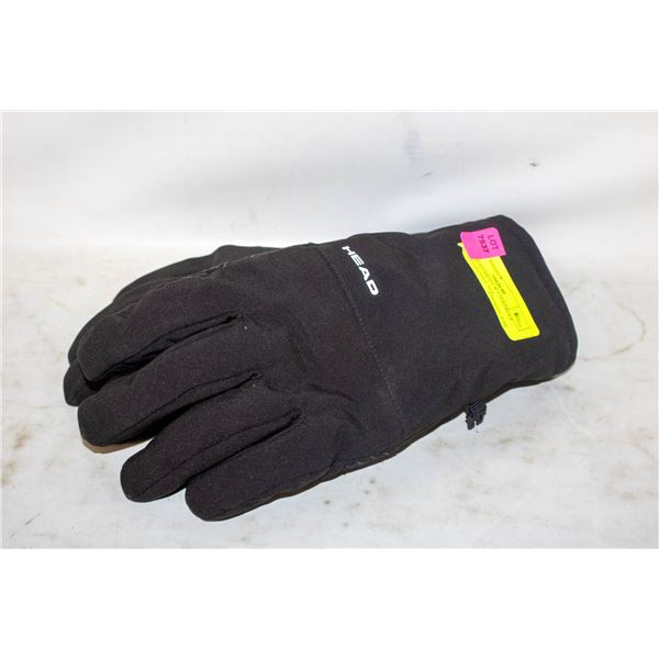 NEW HEAD MEN'S WATERPROOF HYPRID GLOVES, SZ L