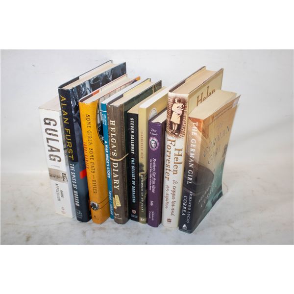 LOT TRUE WAR BOOKS-SPIES, WAR BRIDES,