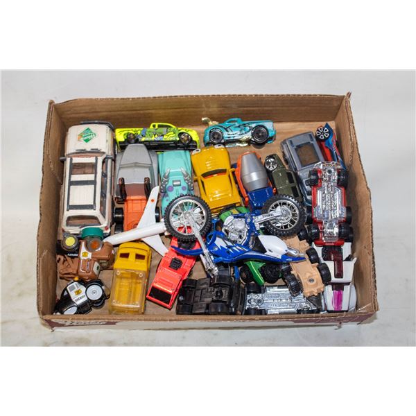 FLAT OF DIECAST CARS ASSORTED