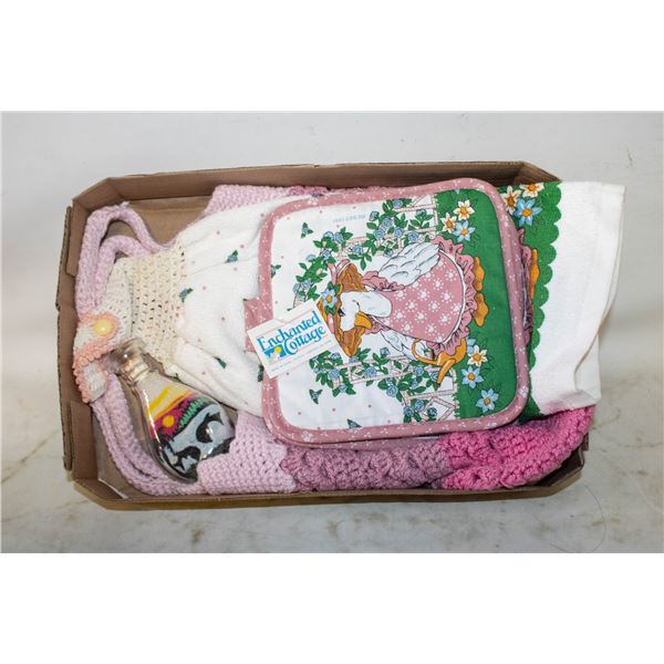 ESTATE DECOR INCLUDING UNUSED 1991 POT