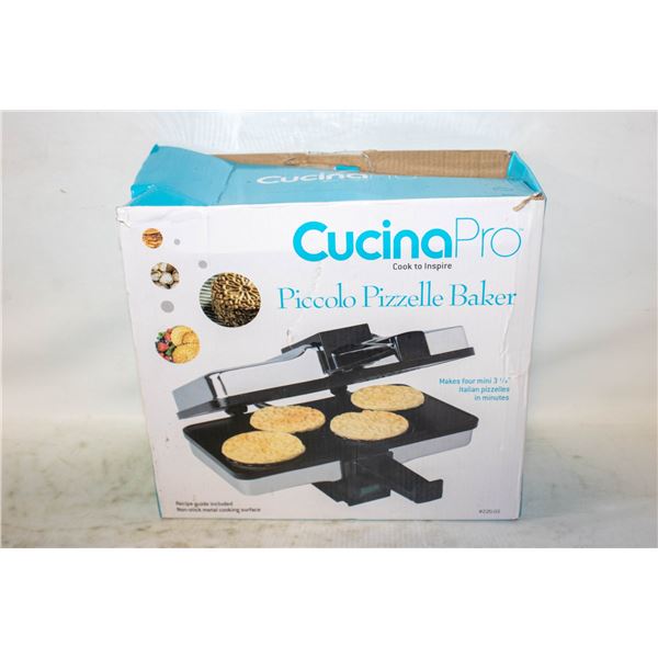 CUFINA PRO PICCOLO PIZZELLE BAKER IN BOX