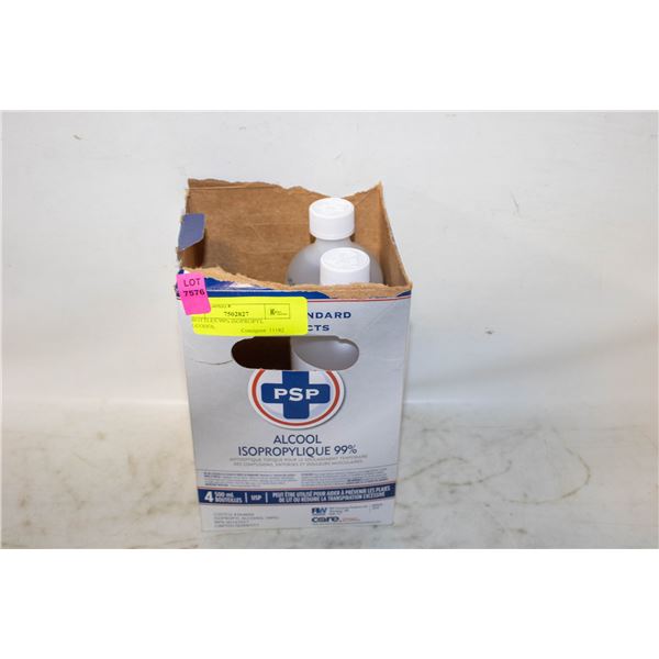 2 BOTTLES 99% ISOPROPYL ALCOHOL