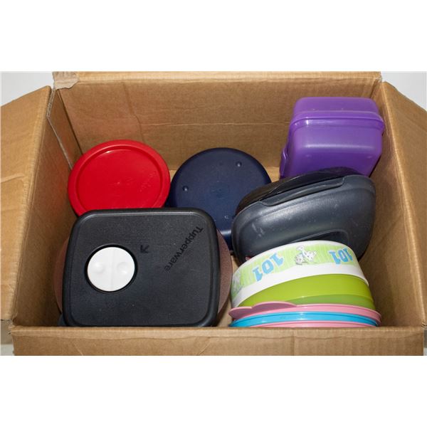 ASSORTED TUPPERWARE (VONTAGE + MODERN)