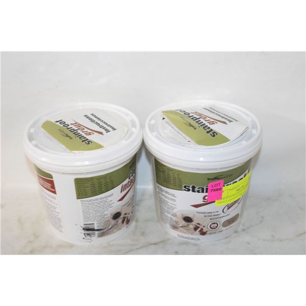 (2)TRAFFICMASTER STAINPROOF GROUT (SANDSTONE)