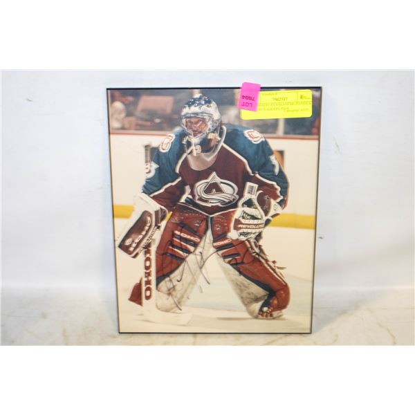 COLORADO AVANLANCHE PATRICK ROY AUTOGRAPH 8X10