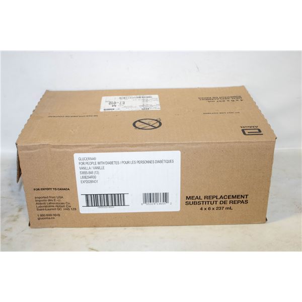 BOX OF 24 GLUCERNA EXP MAY 2027