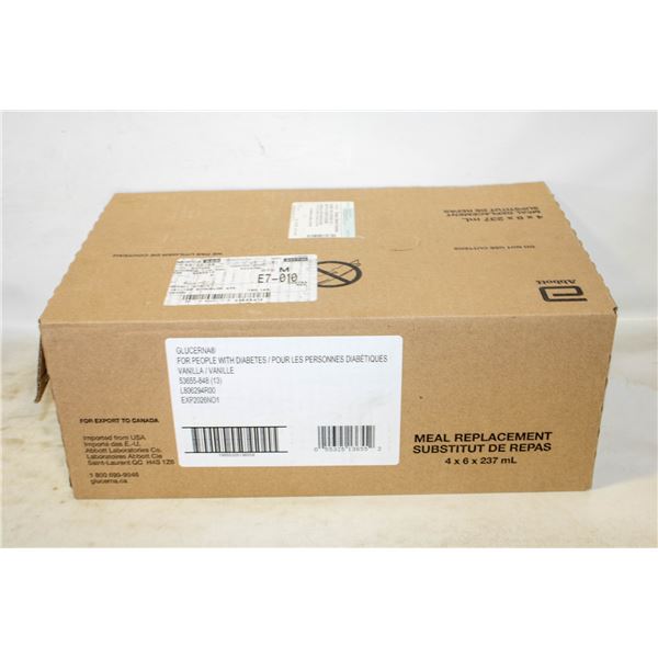 BOX OF 24 GLUCERNA EXP MAY 2027