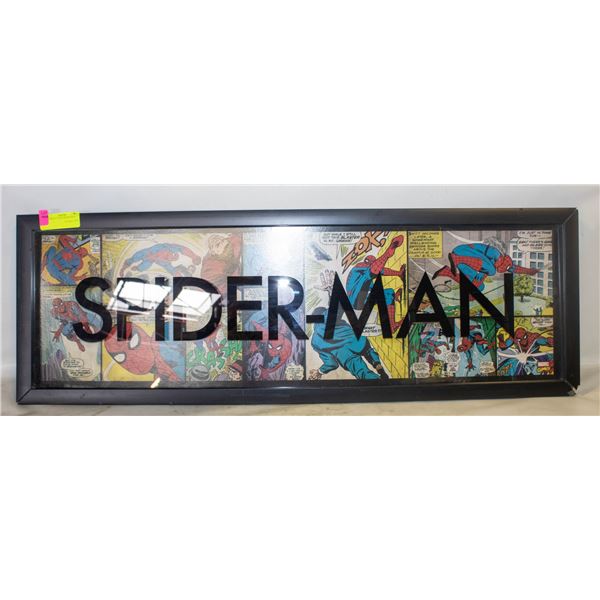 SPIDERMAN COMIC BOOK SIGN