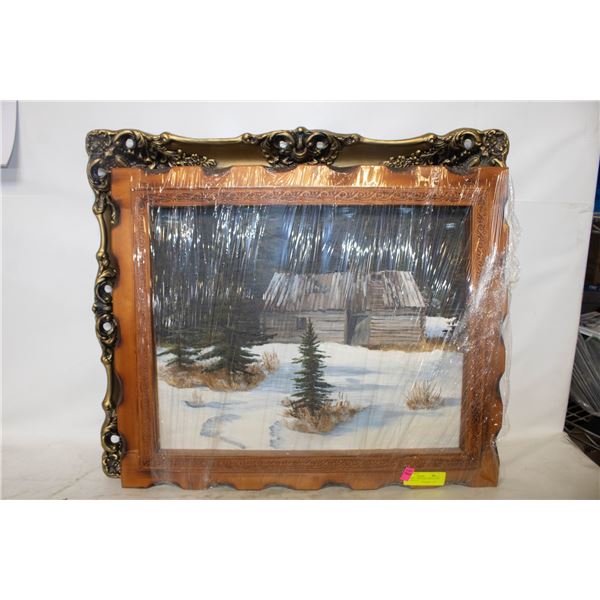 2 PICTURES, 1 ORIGINAL OIL BY LOIS WILKIE, SIGNED