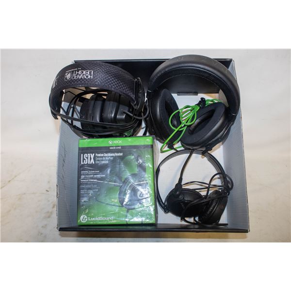 FLAT W/ HEAD PHONES: 1 NEW SEALED