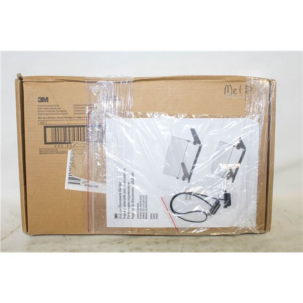NEW IN BOX 3M INLINE DOCUMENT HOLDER WIDE