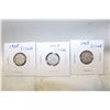 Image 1 : 3-1968 CANDIAN SILVER DIMES