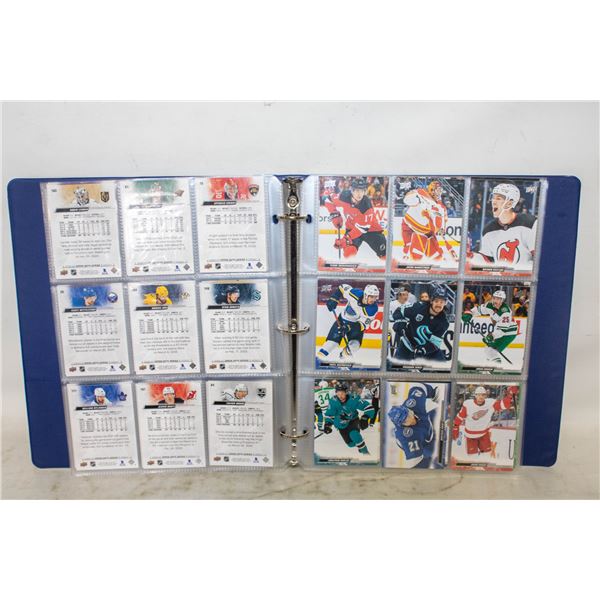 BINDER OF UPPERDECK CARDS ASSORTED