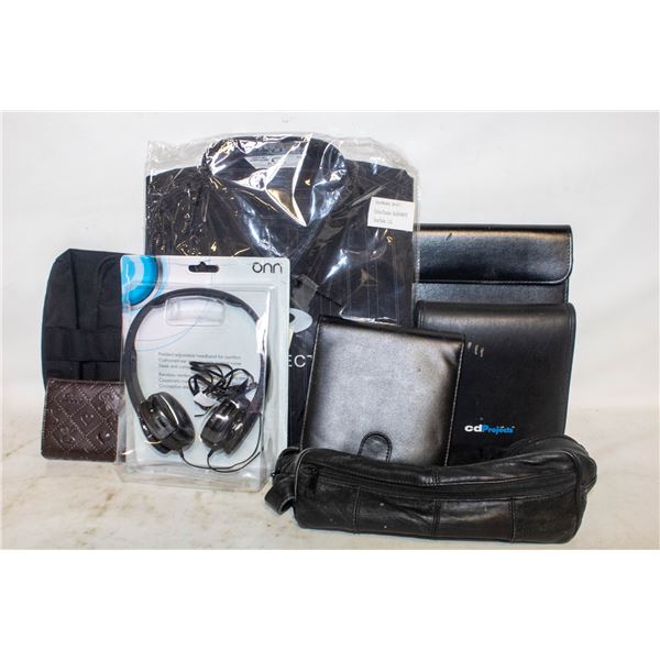 BOX-NEW MENS SHIRT LRG/LEATHER