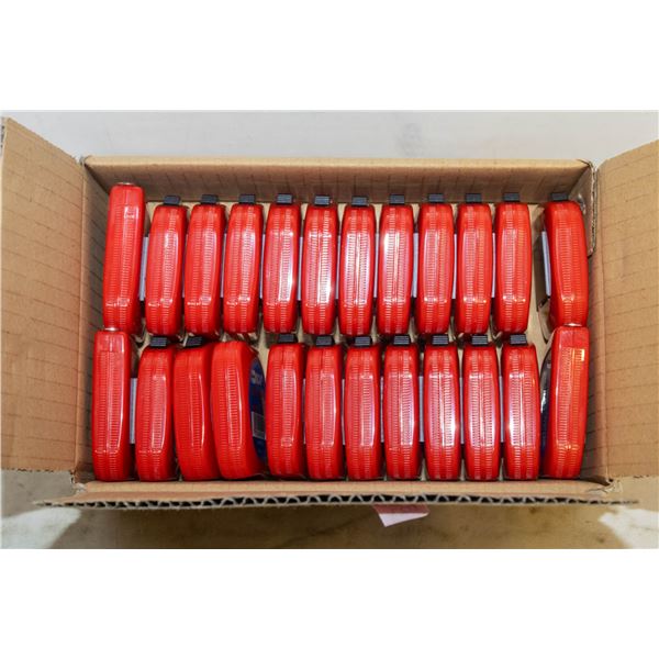 BOX OF 24 MEASURING TAPES