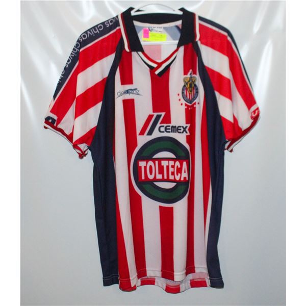 VINTAGE MEXICO SOCCER JERSEY MENS SZ 42