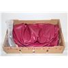 Image 1 : 4 NEW BURGUNDY DINING CHAIR COVERS COMMERCIAL