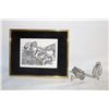 Image 1 : ESTATE FRAMED PENCIL SKETCHING HOCKEY