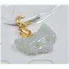Image 2 : #149-NATURAL JADE JADEITE PENDANT 2PCS