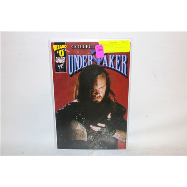 WWE COLLECTOR’S ISSUE  UNDERTAKER #0