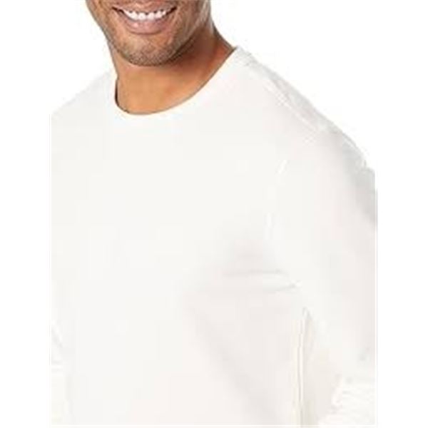 NEW AMAZON ESSENTIALS SMALL WHITE SWEATSHIRT