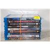 Image 1 : 9X BLU-RAY LOT VARIOUS BLOCKBUSTER HITS.