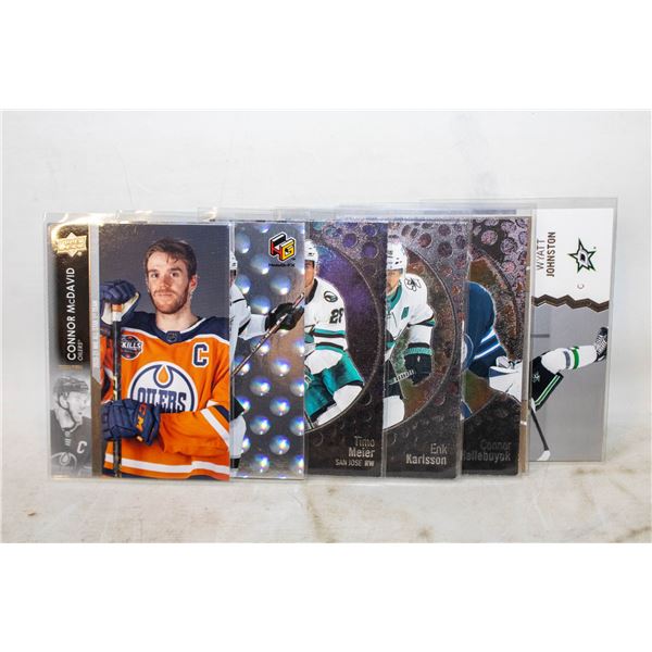 VARIOUS REFRACTORS HOCKEY CARDS 10X
