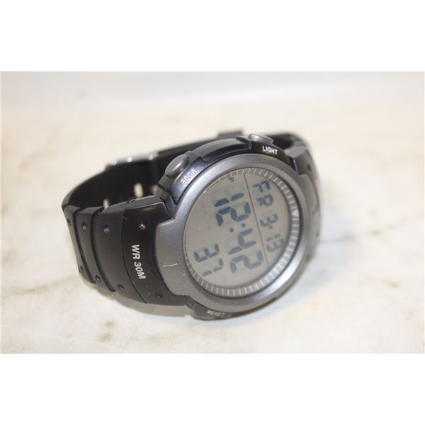 DICKIES DIGITAL INDIGLO SPORT WATCH NEW