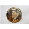 Image 1 : IRANIAN MEDALLION PLATED IN 24K GOLD