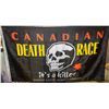 Image 1 : FLAG FOR THE CANADIAN DEATH RACE,