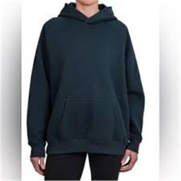 NEW TUFF ATHLETICS NAVY HOODIE SMALL