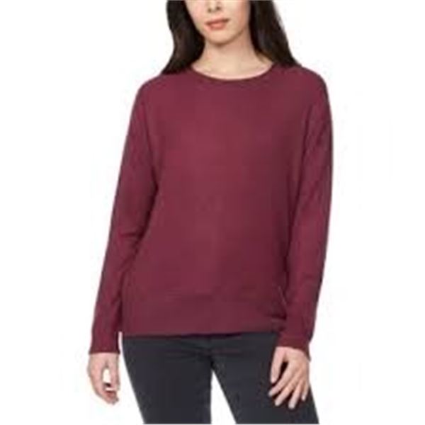 NEW WOMENS BUFFALO TOP LARGE ROUGE