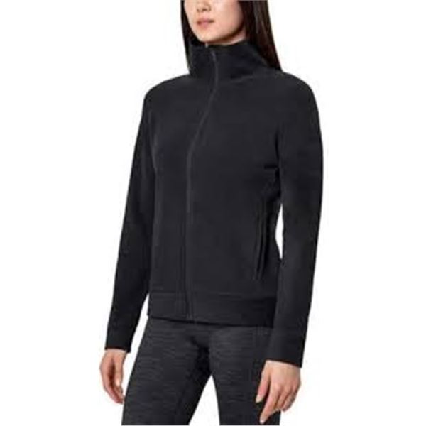 NEW WOMENS MONDETTA FULL ZIP GREY MEDIUM