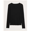 Image 1 : NEW BANANA REPUBLIC DROPTAIL BLACK LONG SLEEVE TOP