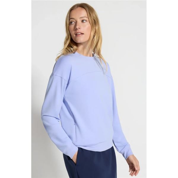 NEW MONDETTA SOFT TERRY MODAL PULLOVER SZ MED