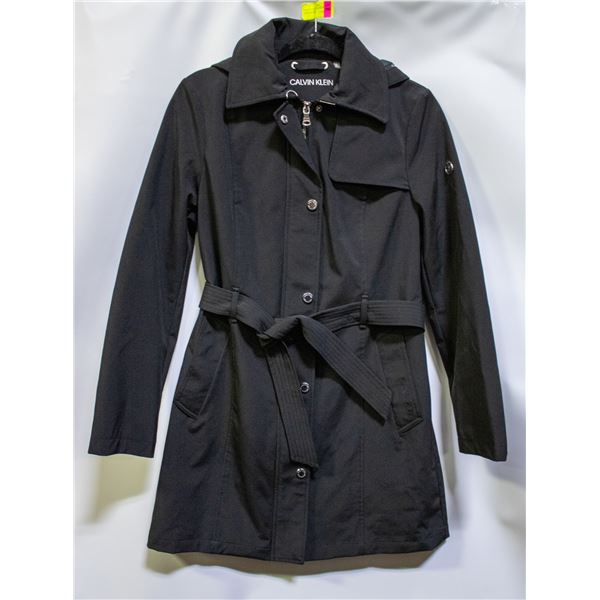 LADIES S CALVIN KLEIN BLACK 3/4 LENGTH SPRING