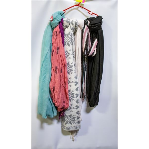 COLLECTION OF SCARVES