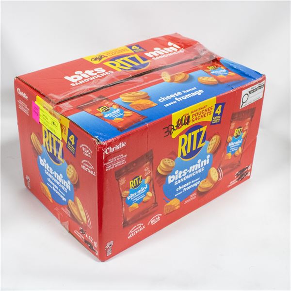32 X 42G RITZ BITS MINI SANDWICHES CHEESE FLAVOUR