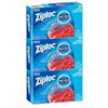 Image 1 : 3 X 60 BAGS ZIPLOC FREEZER MEDIUM BAGS