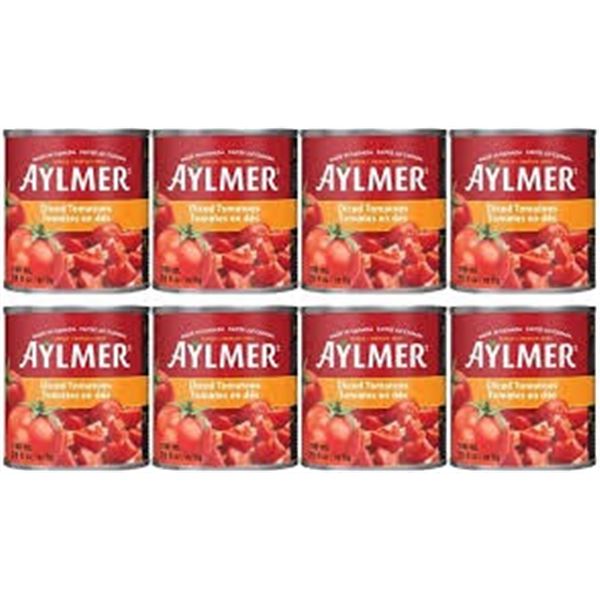 8 X 796ML AYLERS DICED TOMATOES