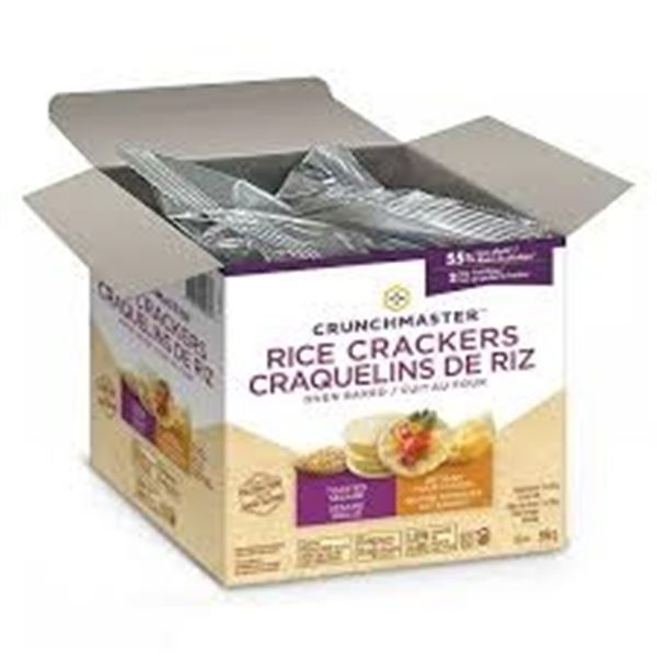 595G CRUNCH MASTER RICE CRACKERS