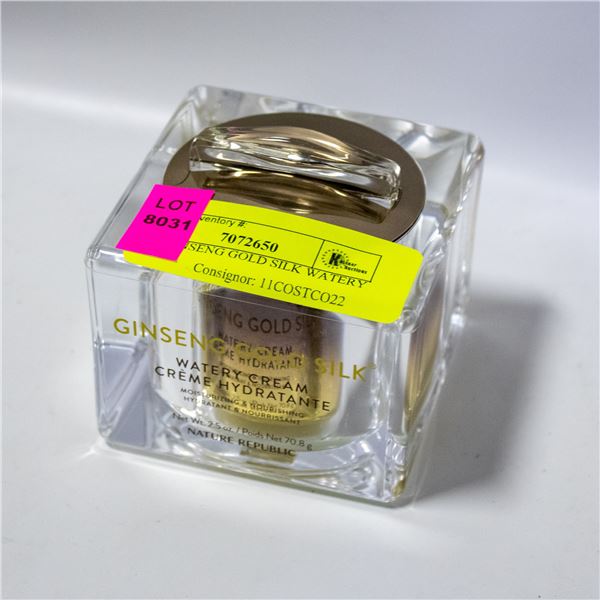 2.5OZ GINSENG GOLD SILK WATERY CREAM