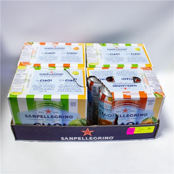 23 X 330ML SAN PELLEGRINO CIAO! SPARKLING WATER