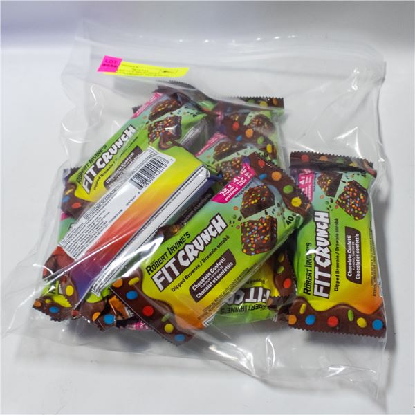 REPACKED 15 X 40G ROBERT IRVINES FIR CRUNCH BROWNI